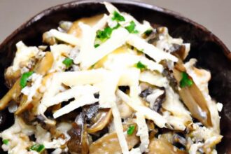 Indulge in Creamy Vegan Mushroom Risotto: A Plant-Based Delight