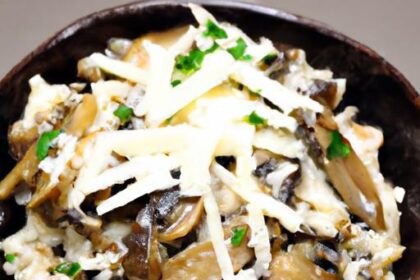 Indulge in Creamy Vegan Mushroom Risotto: A Plant-Based Delight
