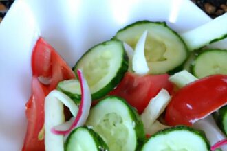 Refreshing Keto Cucumber Tomato Salad: Low-Carb Flavor Boost