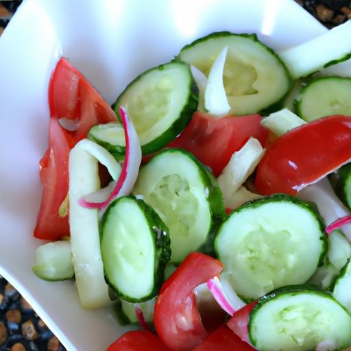 Refreshing Keto Cucumber Tomato Salad: Low-Carb Flavor Boost