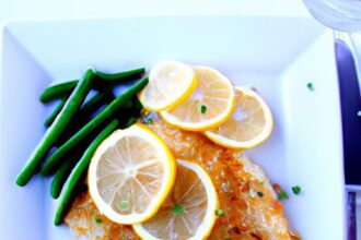 Zesty Low-Calorie Baked Cod with Lemon Garlic Flavor