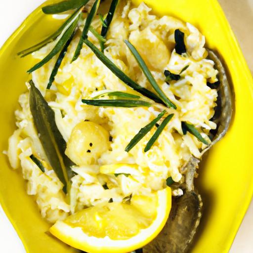 Zesty One-Pot Dairy-Free Lemon Herb Orzo Delight