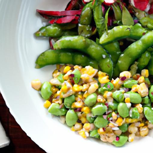 Power-Packed Protein: Edamame & Corn Salad Sensation