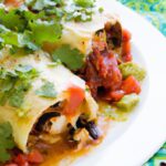 Zesty Green Chile Chicken Enchiladas: A Flavorful Fiesta