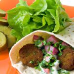 Delicious Gluten-Free Falafel Wraps with Homemade Pita