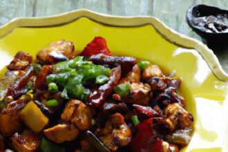 Fiery Dairy-Free Kung Pao Chicken: A Bold Twist on a Classic