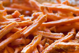 Crispy Delight: Making Low-Calorie Sweet Potato Fries