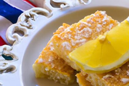 Zesty Keto Lemon Bars: Tangy Treats with Low-Carb Delight