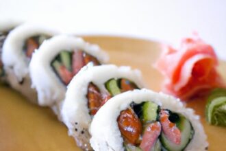 Delicious Dairy-Free Sushi Rolls: Fresh Flavor, No Cheese