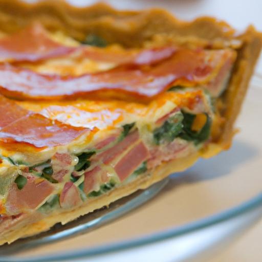 Power-Packed Protein: Ham & Spinach Quiche Recipe Unveiled