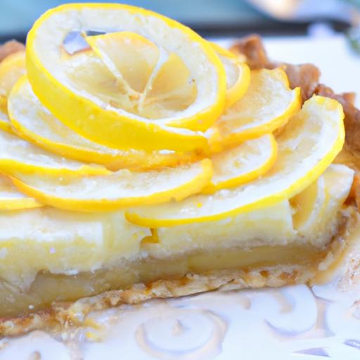 Zesty Paleo Lemon Tart with a Crunchy⁢ Nut Crust​ Delight
