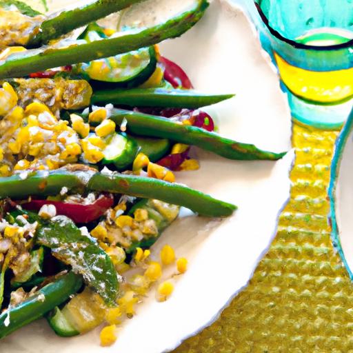 Power-Packed Protein: Edamame & Corn Salad Sensation