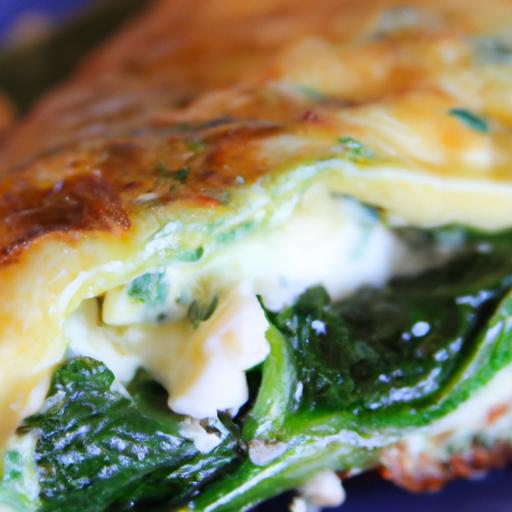 Power-Packed Keto omelette: Spinach & Feta Delight