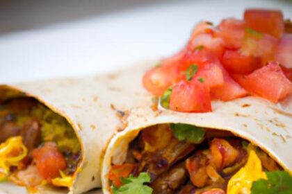 Gluten-Free Morning Boost: Corn Tortilla Breakfast Burrito