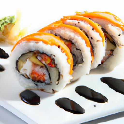 Delicious ⁤Gluten-Free⁤ Sushi Rolls Paired with Tamari⁢ sauce