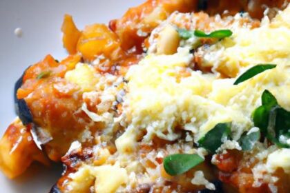 Crunchy Paleo Eggplant Parmesan with Almond Flour Twist