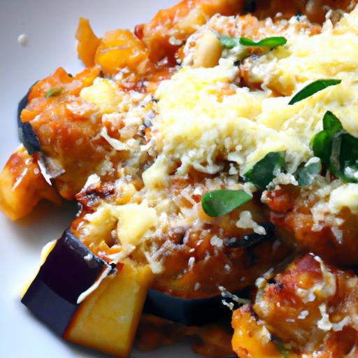 Crunchy Paleo Eggplant Parmesan with Almond Flour Twist