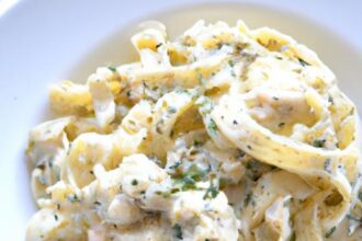 Creamy Gluten-Free Cauliflower Alfredo Pasta Delight
