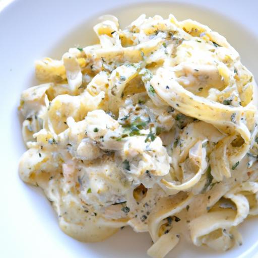 Creamy Gluten-Free Cauliflower Alfredo Pasta Delight