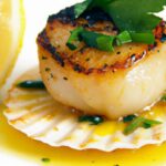 Golden Pan-Seared Scallops in Zesty Lemon Butter Bliss