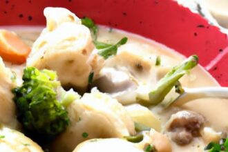 Creamy Comfort: Dairy-Free Chicken and Dumplings Delight