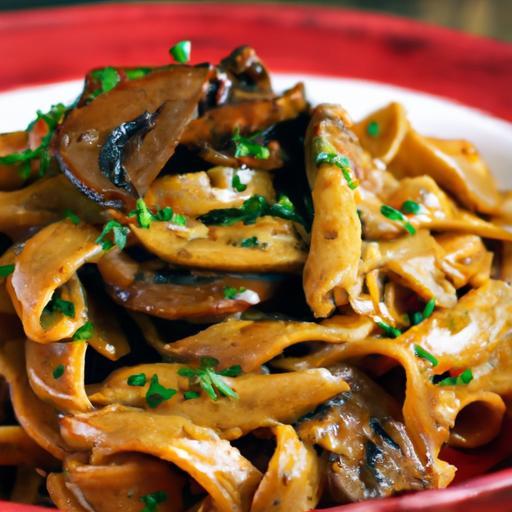 Hearty Gluten-Free Mushroom Stroganoff: A Savory Delight