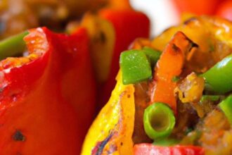 Power-Packed Protein: Delicious Stuffed Bell Peppers Recipe