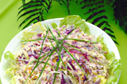 Brighten Your Salad: Light, Low-Calorie Coleslaw Dressing