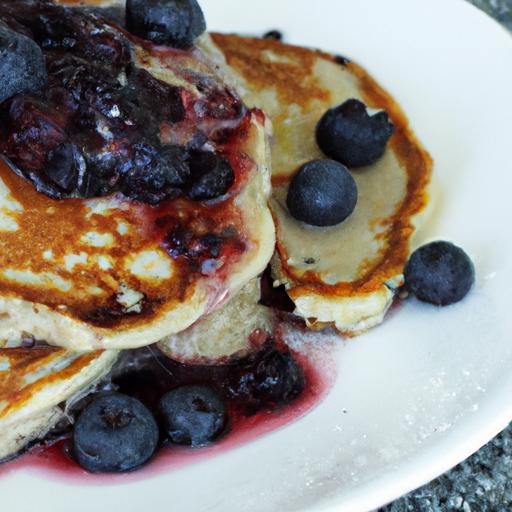 Boost Your Breakfast: High-Protein Blueberry Pancake Sauce