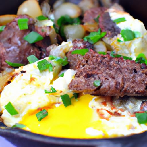 Savory Keto Steak and Eggs Skillet: A Protein-Packed Meal