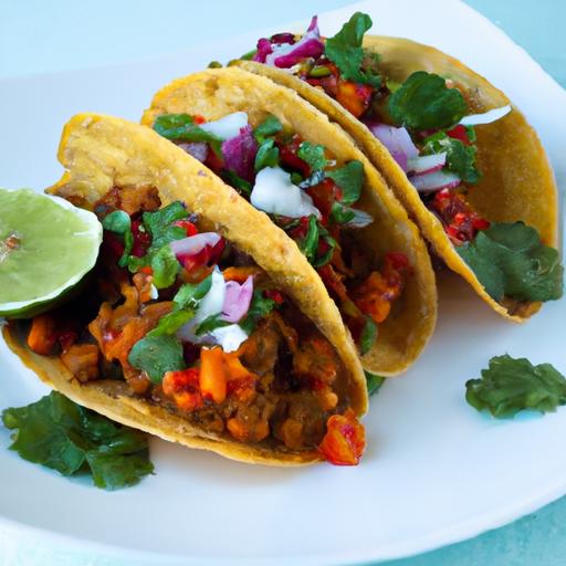 Fiery red Lentil Tacos: A Bold Twist on Taco Night
