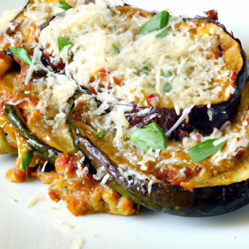 Crunchy Paleo Eggplant Parmesan with Almond Flour Twist