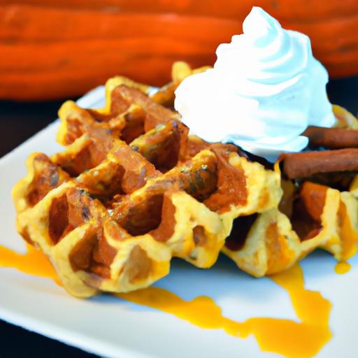 Power-Packed Pumpkin Spice‍ Waffles: A ‌Protein boosted Treat