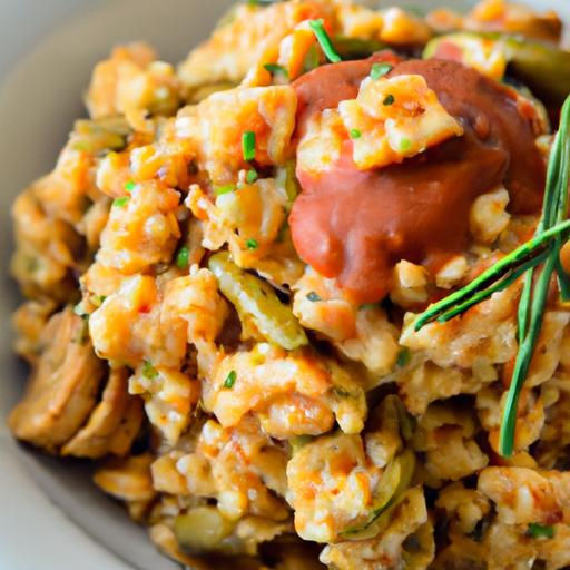 Keto Jambalaya Delight: Flavorful Cauliflower Rice twist