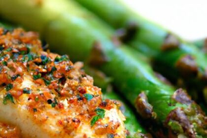 Savor Light Bites: Low-Cal Cod Paired with Roasted Asparagus