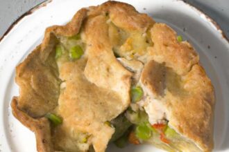 Boost Your Meal: High-Protein Chicken Pot Pie with Protein Crust