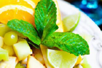 Refreshing Low-Calorie Mint Lime Fruit Salad Recipe Ideas
