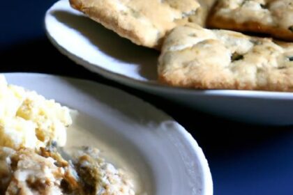 Hearty Savory Vegan Biscuits and Gravy: A Delicious Twist