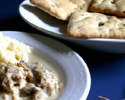 Hearty Savory Vegan Biscuits and Gravy: A Delicious Twist