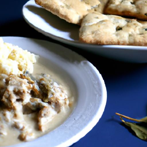 Hearty Savory Vegan Biscuits and Gravy: A Delicious Twist