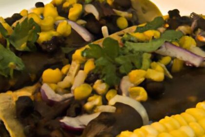 Bold and Flavorful Black Bean & Corn Enchiladas Recipe