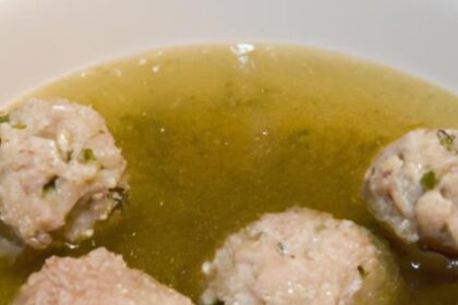 Wholesome Italian Wedding Soup: Protein-Packed Turkey Meatballs