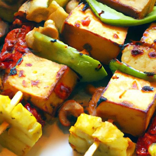 Savory Marinated Vegan Tofu Skewers: A Flavorful Delight