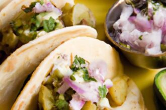 Spice Up Your Meal: Irresistible Potato and Poblano Tacos