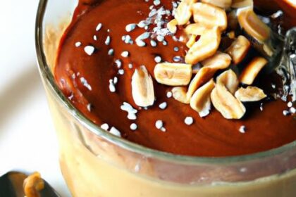 Power Up Your Day with High-Protein Chocolate Peanut Butter Yogurt