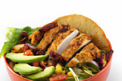 Power Up Lunch: High-Protein Cobb Salad with Grilled Chicken