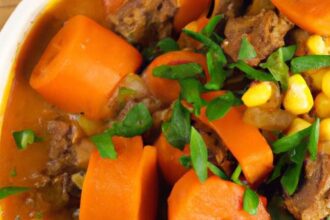 Hearty Vegan “Beefless” Stew: Comfort in Every Spoonful