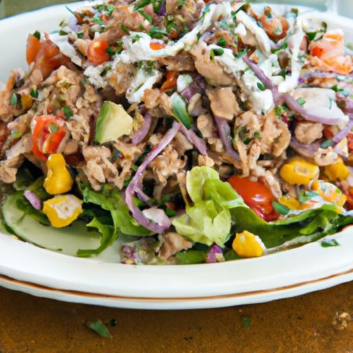 Power-Packed High-Protein Taco Salad with Ground Turkey Flair