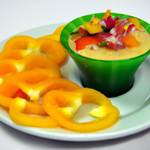 Crunchy & Light: The Ultimate Low-Calorie Bell Pepper Dip