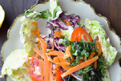 Power-Packed High-Protein Roasted Cabbage Salad Recipe
